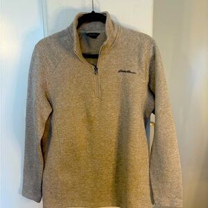 Eddie Bauer Light Tan Pullover